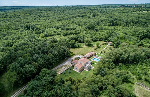 Prodol Villa | Peaceful,relaxing Villa with pool sorrounded with lime trees,plants and forest