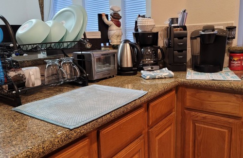 Allen House | Peaceful room downstairs of house w/frig & private bathroom