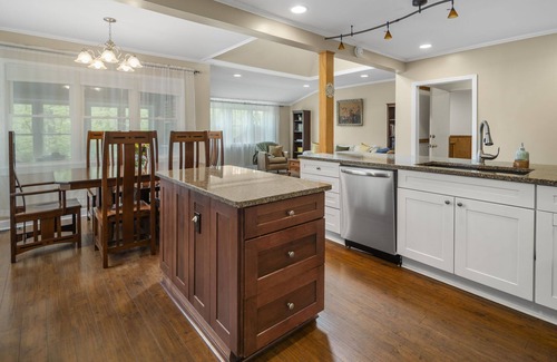 Ithaca House | Peaceful Treman Park Home with Game Room