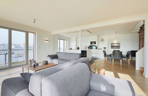Ellenberg Apartment | Penthouse apartment "Eignerlodge" in the Schleibrücke in Kappeln.