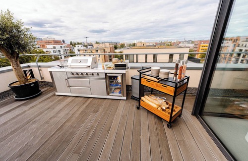 Friedrichshain House | Penthouse - Exclusive & modern with panoramic view & sauna
