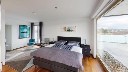 Sankt Goarshausen Apartment | Penthouse für 2 Personen mit Dachterrasse und Rheinblick