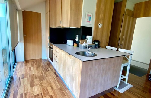 Isla de Arosa Apartment | Penthouse in Illa de Arousa, beach and pool.