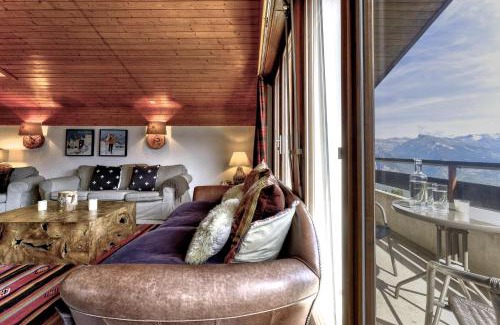La Tzoumaz Apartment | Penthouse les Telecabines
