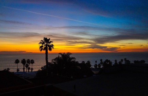 San Clemente Condo | Penthouse, sparkling ocean, sunset, city light Views, Central Air Conditioning