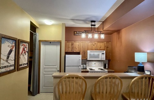 Silver Star Mountain Condo | Perfect Ground Floor Condo in Creekside - ski right from your door!