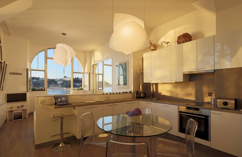 Perros-Guirec Apartment | Perros Guirec, PlageTrestraou, Thalasso &7 islands, unforgettable panoramic sea view!