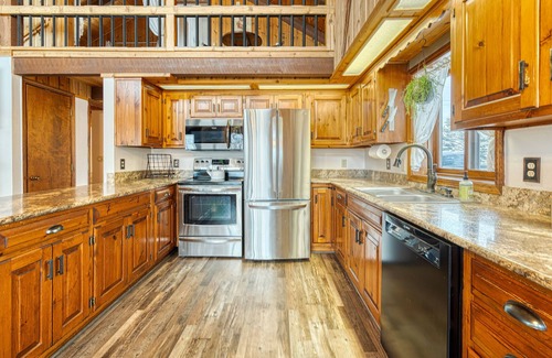 Whitefish House | Pet Friendly, Cozy Whitefish Cabin with Mountain Views