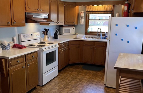Manistee House | Pet-Friendly Family Home near Manistee Golf, Lk MI