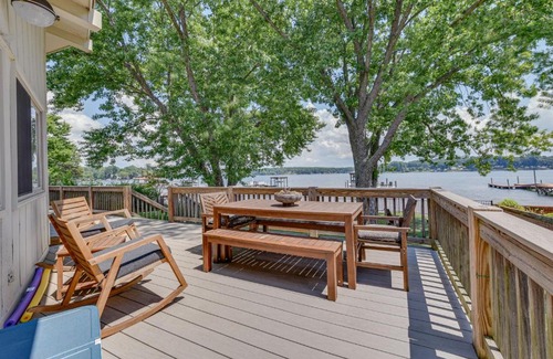 Mayhew House | Pet-Friendly Lake Norman Home with Boat Dock!
