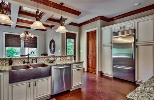 St. Tropez House | Pet-Friendly Mediterranean Villa | Lagoon Pool, Hot Tub + Beach Access