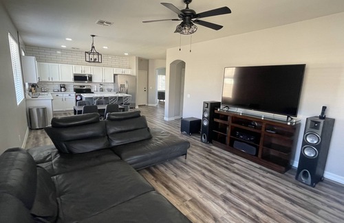 Power Ranch House | Pet Friendly-Modern 3 bedroom home with large pool & backyard