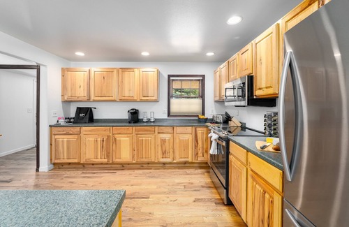 Whitefish House | Pet Friendly! Nestled in the Trees, Nearby Lake + Short Drive to Downtown Whitefish
