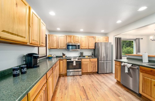 Whitefish House | Pet Friendly! Nestled in the Trees, Nearby Lake + Short Drive to Downtown Whitefish