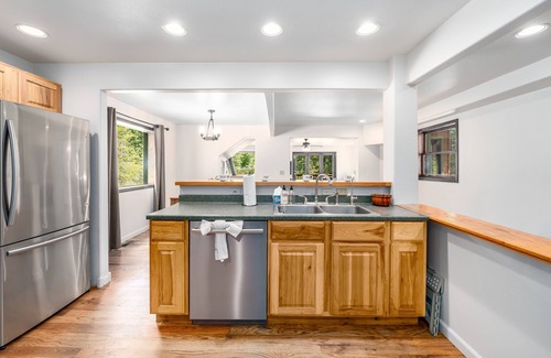 Whitefish House | Pet Friendly! Nestled in the Trees, Nearby Lake + Short Drive to Downtown Whitefish