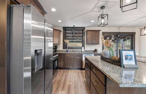 Lead House | Pet friendly! Newly finished duplex, hot tub, wifi, paved roads, pool access