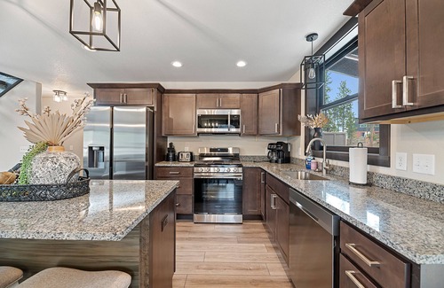 Lead House | Pet friendly! Newly finished duplex, hot tub, wifi, paved roads, pool access