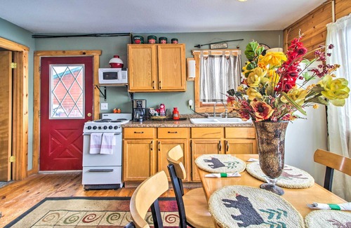 Outing Cabin | Pet-Friendly Outing Getaway w/Lake Access!