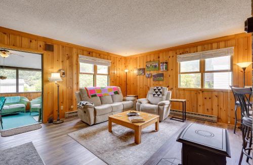 Lake George House | Pet-Friendly Queensbury Home with Screened Porch