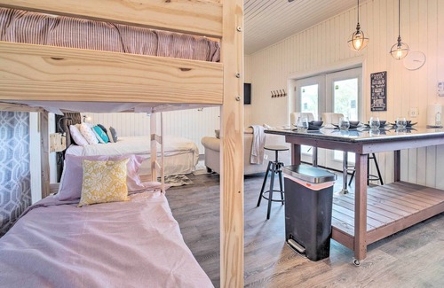 Onalaska Apartment | Pet-Friendly Studio w/ Kayak, Deck & Dock on Lake!