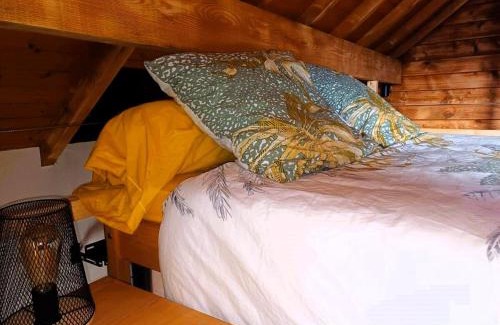 Marignier Ski Chalet | Petit chalet en bois avec mezzanine en montagne