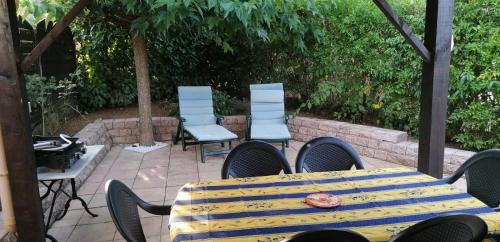 Forcalqueiret House | Petite Maison de 40m2 très bien équipée avec jardin privatif, Wifi, Piscine commune à la résidence ouverte du 1er mai au 30 septembre de 09h à 21h