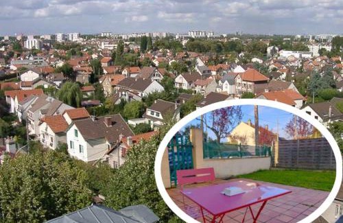 Stains Apartment | Petite Maison hyper calme proche RER, à 2 arrêts du Stade de France, 25min Paris centre, proche, Disney, Astérix, CDG