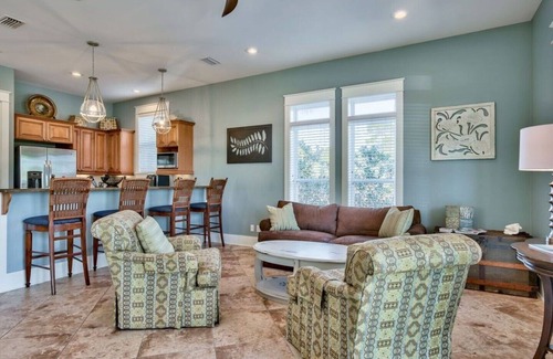 Seagrove Beach House | Pickle Ball Court! Beach side of 30A.just steps from the white sand!
