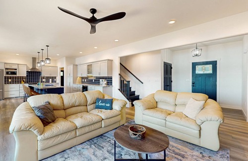 Eagle River House | Picturesque Lakefront Home with Foosball, Gas Grill, Fire pit, Dock & WIFI