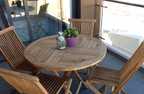 Torre de la Horadada Apartment | Pilar De La Horadada: Sea view New Apartment 2 bedrooms with private solarium - beach 50 meters and pool in the residence