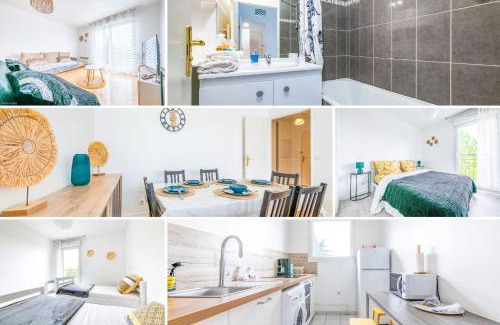 Villemomble Apartment | Pilepoal II - Balcon - Parking - 6Pers - Lumineux