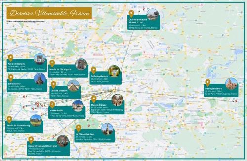 Villemomble Apartment | Pilepoal II - Balcon - Parking - 6Pers - Lumineux