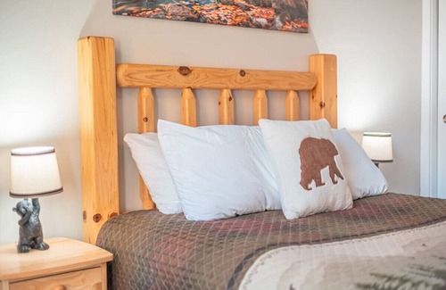 Pocono Pines House | Pinecrest Retreat, Lake Pool Golf Tennis KingBed
