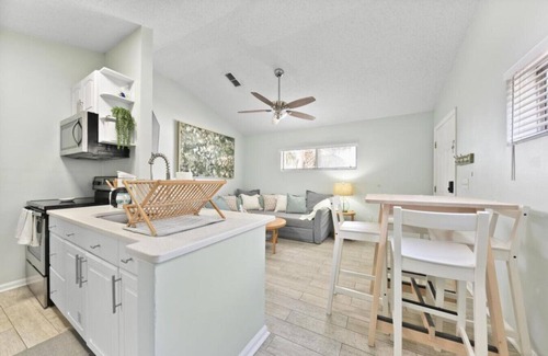 Jacksonville Beach House | Pink Dolphin 3| Beachside Cottage| Walk Everywhere