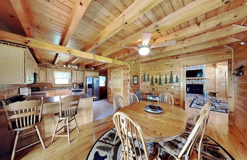 Union Grove Cabin | Pinnacle Place | Wraparound Deck w. Lake Views + Game Room