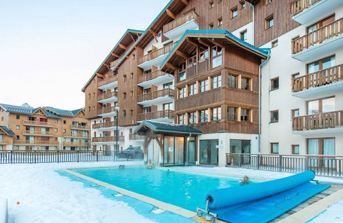 Valfrejus Condo | piscine extérieure ! Appart proche de la Station