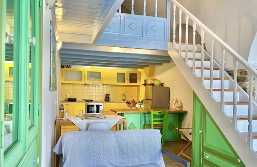 Symi Apartment | Pitini 2 - Seafront - Harbour view