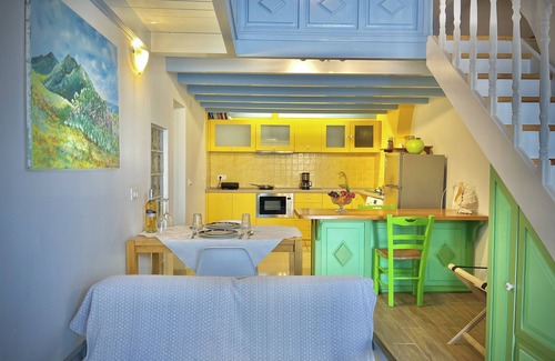 Symi Apartment | Pitini 2 - Seafront - Harbour view