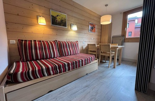 Plagne 1800 Apartment | Plagne 1800 - Studio 4 people with swimming pool - 150m from the chairlift