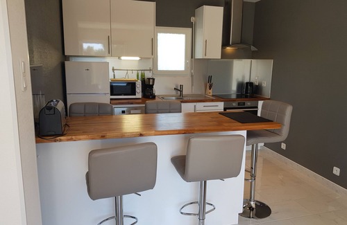 Coatroual House | Pleasant 8-person houses, private above-ground swimming pool from mid-June to mid-September