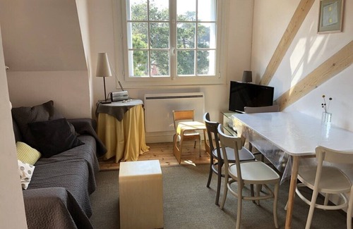 Saint-Cast-le-Guildo Apartment | Pleasant apartment with WiFi 50 m from the main beach of St Cast in the La.