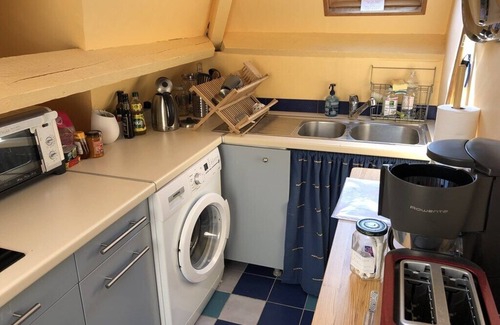 Saint-Cast-le-Guildo Apartment | Pleasant apartment with WiFi 50 m from the main beach of St Cast in the La.