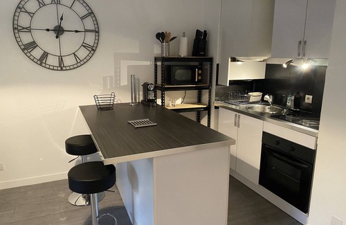 Plaine de la Brague Apartment | Pleasant modern studio with swimming pool, 8 minutes from the sea on foot