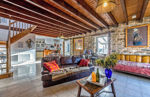 Plougastel-Daoulas Cottage | PLOUGASTEL GITE 7 pers*/sea 200m/piscine couverte chauf/jacuzzi/FINISTERE