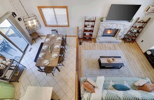 Pocono Summit House | Pocono Summit Lake House - Game Room - Fire Pit
