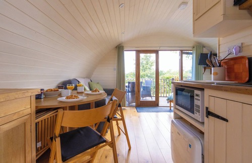 Llangammarch Wells House | Pod2 Kingfisher Powys River Glamping Pods Builth Wells Wales