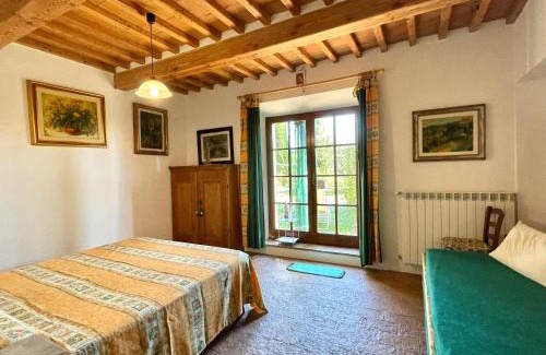 Guardistallo Apartment | Podere Morena with sea view, private garden, by ToscanaTour Luca