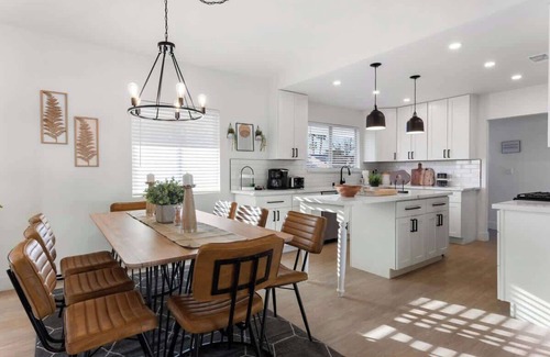 North Las Vegas House | Pool & Games at New 4BR Modern Oasis Retreat