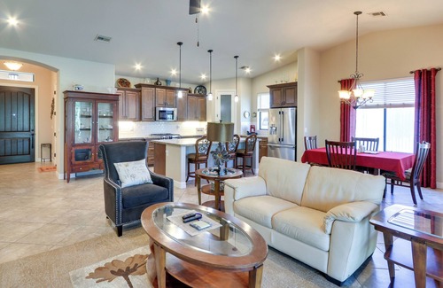 Apache Wells House | Pool & Golf Course Access at Mesa Vacation Rental