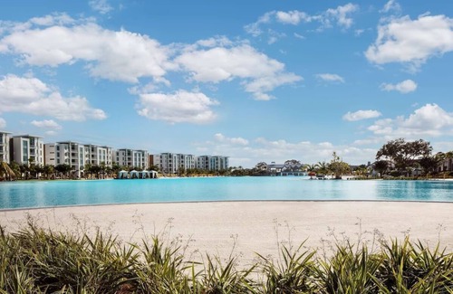 Florida Central Atlantic Coast House | Pool View King Room at Conrad Orlando! Near West Beach Park!